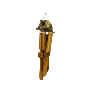 turtle bamboo wind chime with lower and upper string